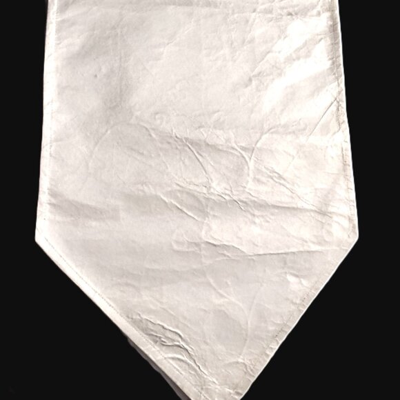 Pier 1 Imports Embroidered Table Runner w/Tassels (Poly, Silk Nub Texture) 72x14 - Picture 4 of 9